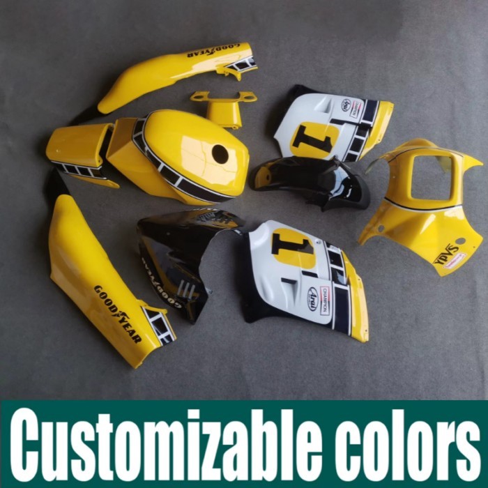 Fit for YAMAHA RD500 RZV500 1985 1986 1987 Motorcycle ABS Fairing Set Bodywork Pane Kit  RD 500 RZV