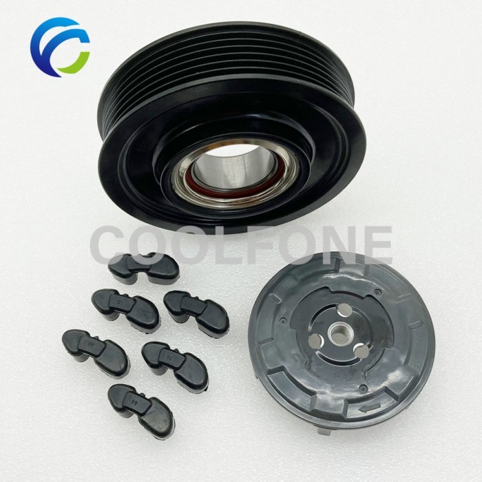 AC Compressor Clutch Pulley For VW POLO SKODA FABIA SEAT AUDI 6Q0820808 6Q0820808A 6Q0820808B 6Q082