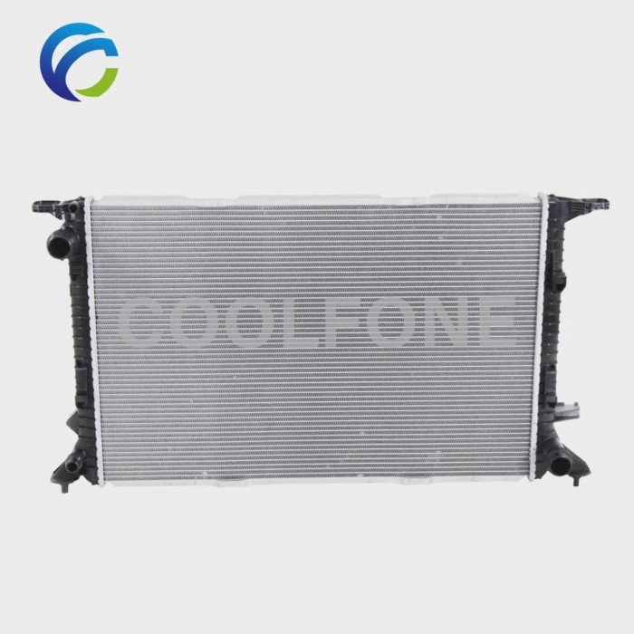 Engine Cooling Radiator for AUDI A4 B8 A5 A6 C7 A7 Q5 Porsche Macan 2008- 4G0121251B 8K0121251H 8MK