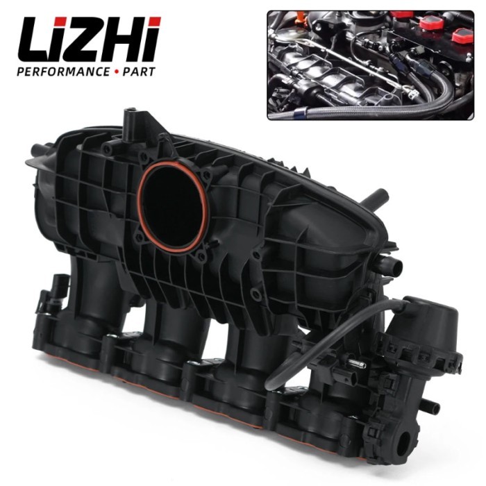 LIZHI Intake Manifold For 13-23 VW Golf Jetta Tiguan 1.8L 2.0 For 15-23 Audi A3 A4 Q5 2.0L L4 06L13