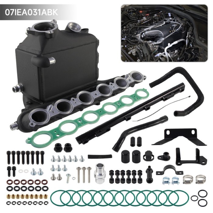 Top Bar & Plate Charge Air Cooler Manifold Kit Fits for BMW M2 G87 M3 G80 G81 M4 G82 G83 S58 Engine