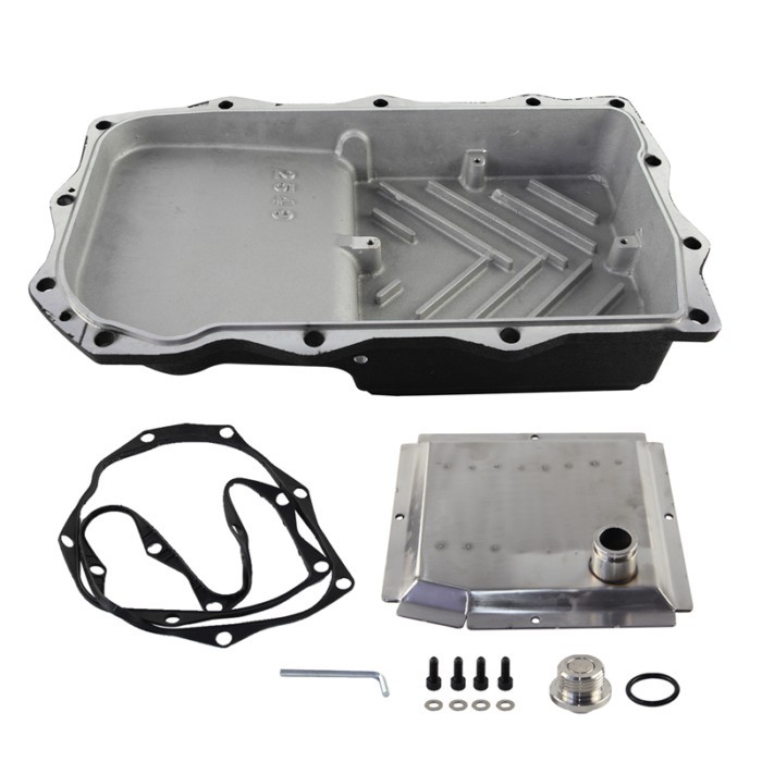 Transmission Oil Pan Heavy-Duty Cast Deep For 13-24 RAM Pickup/Dodge Charger/Jeep/BMW ZF 8-Speed Tu