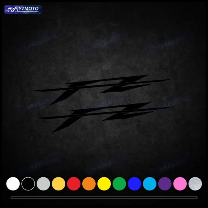 For FZ FZ1 FZ25 FZ6 FZ8 FZ10 Motorcycle Sticker Car Decal Decoration Fuel Tank Engine Logo Fairing