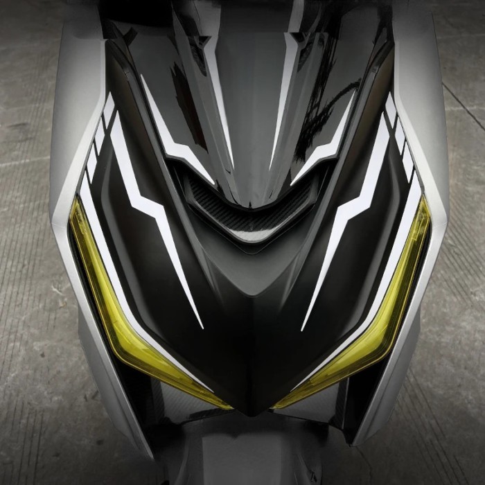 New Fairing Sticker Racing Applique Decals Front Bodywork For KYMCO KRV180 KRV 180