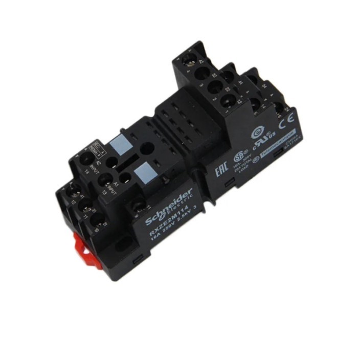 Schneider intermediate relay base RXZE2M114 RXZE2M114M hybrid socket 14 pin 4 open 4 closed