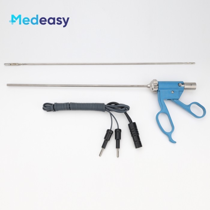 Laparoscopic Bipolar Grasper, Double Action Reusable Bipolar Forceps