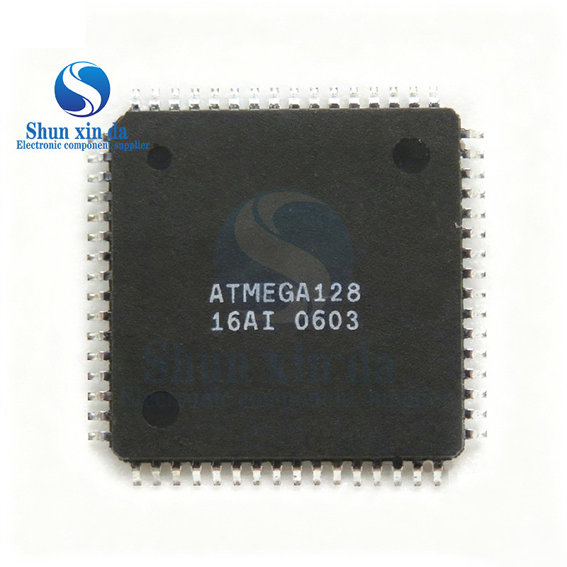 5PCS TQFP-64 ATMEGA128-16AU ATMEGA128-16AI ATMEGA128L-8AU ATMEGA128A-AU ATMEGA128-16AC ATMEGA128L-8A