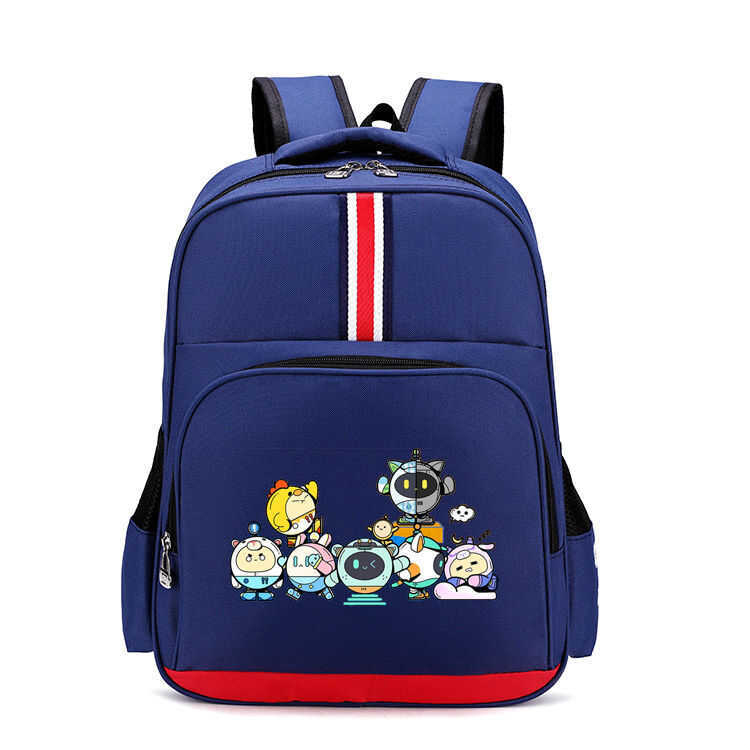 C Eggy Party Cartoon Schoolbag Cute Egg Boy Kindergarten Small Backpack 3-6 Year Old Children's Sma