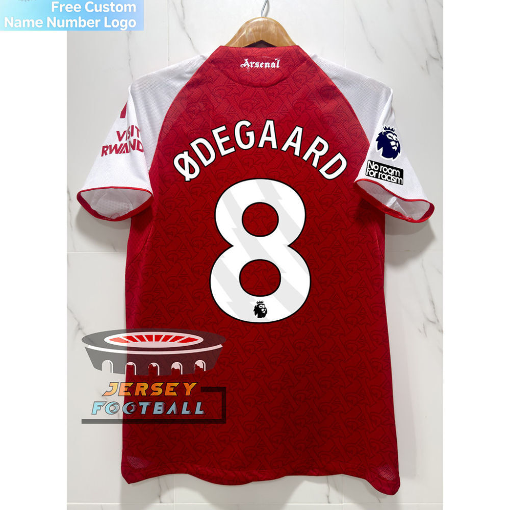 เสื้อฟุตบอลเหย้าอาร์เซนอล เกรดผู้เล่น ฤดูกาล 2026/27 พร้อมชื่อและเบอร์