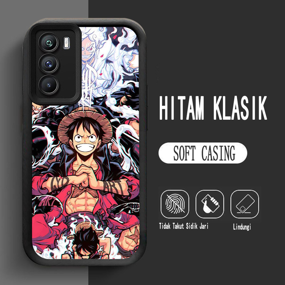 Y-13 One Piece LuffyซิลิโคนสําหรับRealme C2s 7i 14X C73 C71 C75 C2 C17 C85 Proกรณี