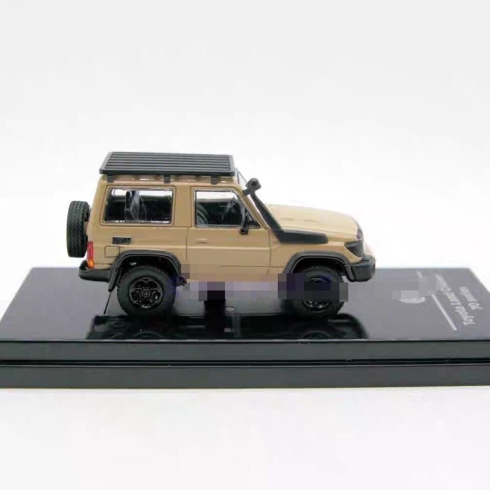 PARA 1/64 Toyota Land Cruiser LC71 Land Cruiser Land Cruiser รุ่นหางเสือขวาออกจากโมเดลรถพิมพ์