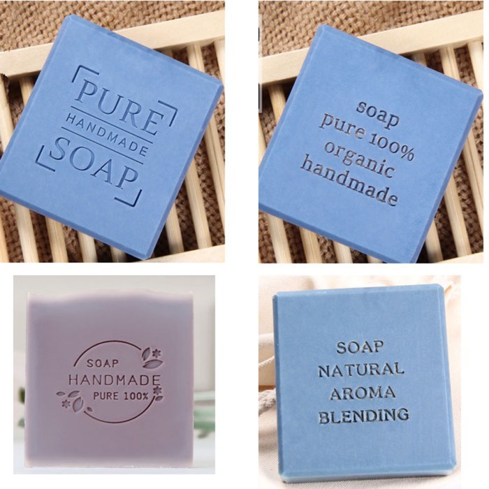 English Alphabet Letter Series Clear Acrylic Soap Stamp, Handmade Soap Seal, Letters and Patterns,