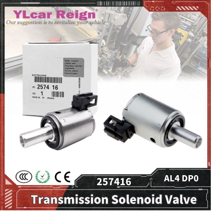 DP0 AL4 DPO Automatic Transmission Gearbox Solenoid Valve 2574.16 257416 for 4-Speed RENAULT PEUGEO
