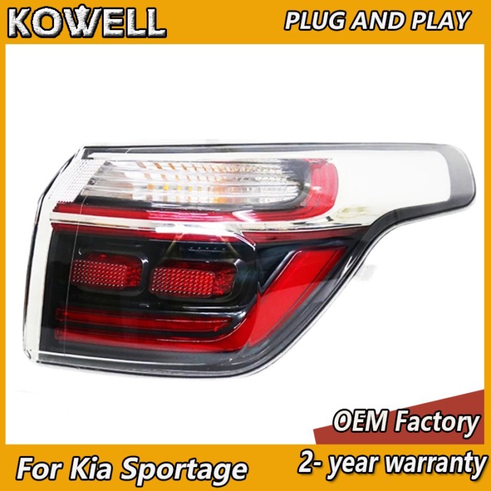 Car Styling for Kia Sportage Taillights 2017-2020 Sportage Tail Light DRL Fog Brake Turn Signal Rev