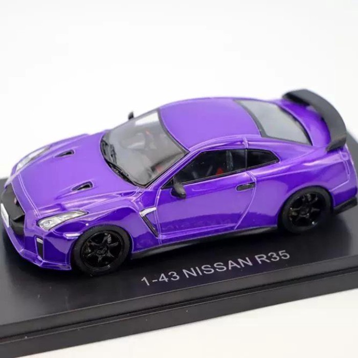 การค้าต่างประเทศ 1/43 รถโลหะผสม Nissan GT-R R35 ญี่ปุ่น c การผลิต R35 เทพเจ้าแห่งสงครามรถสปอร์ตโมเดลรถของเล่นตกแต่งออกจากรุ่นพิมพ์