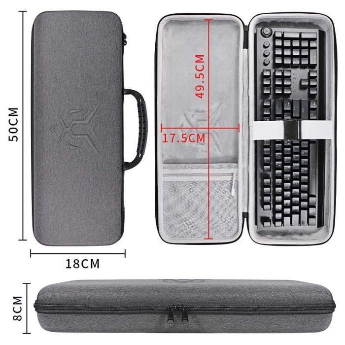 ใหม่กระเป๋าเก็บกระเป๋าคอมพิวเตอร์เหมาะสําหรับ Corsair คีย์บอร์ดกระเป๋าเก็บ K100 Air K55 CORE กระเป๋า