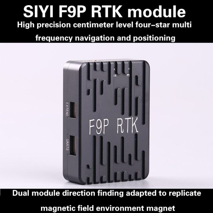 SIYI F9P RTK Module Centimeter Level Four-Satellite Mutil-Frequency Navigation and Positioning Syst