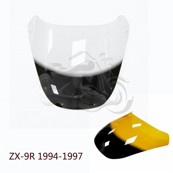 Fit for Kawasaki Ninja ZX9R 1994 1995 1996 1997 Motorcycle Windshield Windscreen Wind Screen ZX-9R