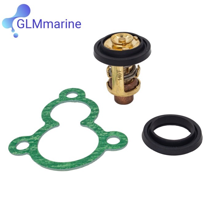 For Yamaha Thermostat w/Gasket 4-Str F4A F4B F5A F6C Outboard Motor 66M-12411-01