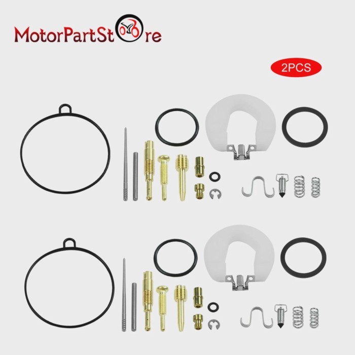 2 Set PZ19 19mm Carburetor Repair Rebuild Kit Jet for 110cc 70cc 90cc 50cc 125cc Engine ATV Quad Di