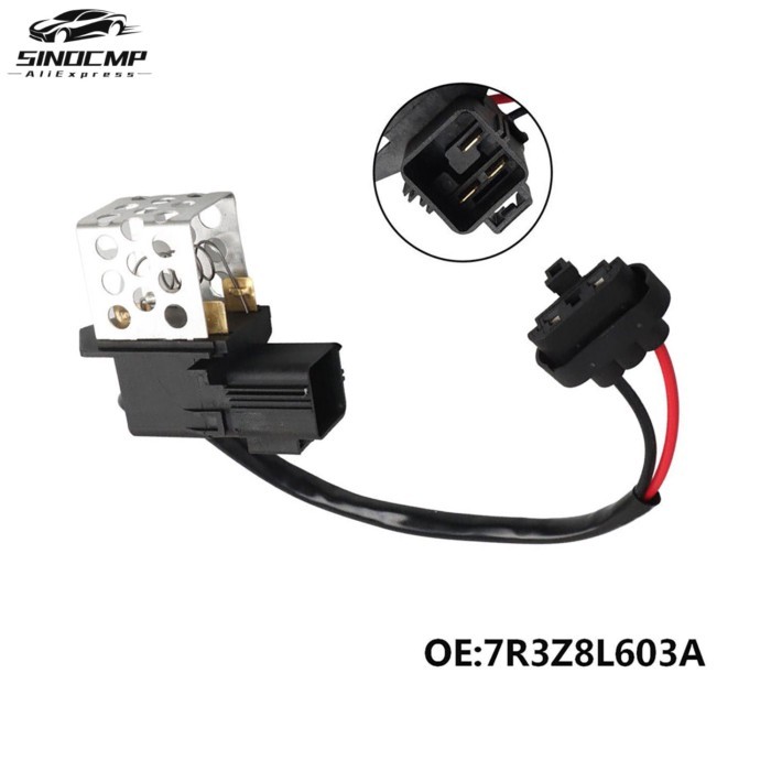 Engine Cooling Fan Resistor 7R3Z8L603A 7R3Z-8L603-A 7R3Z-8I603-A For 2005-2010 Ford Mustang Engine