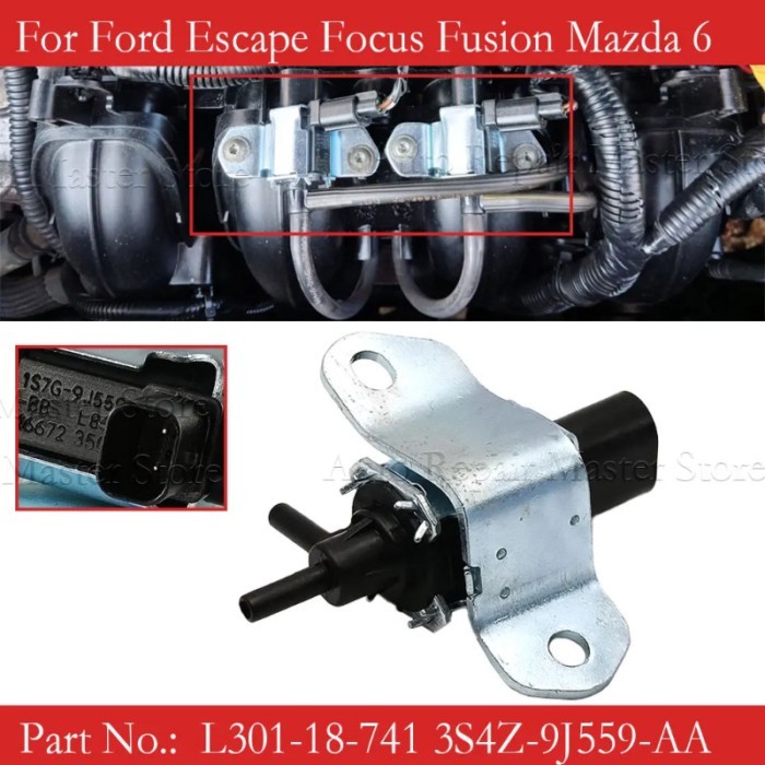 Intake Manifold Runner Control Valve 1S7G-9J559-BB Engine Air Shut Off Control Valve 3S4Z-9J559-AA