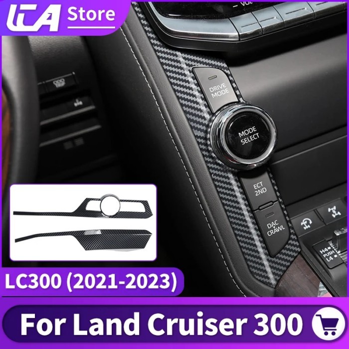 For 2021 2022 2023 Toyota Land Cruiser 300 Ignition Device Decoration Sticker Lc300 Interior Upgrad