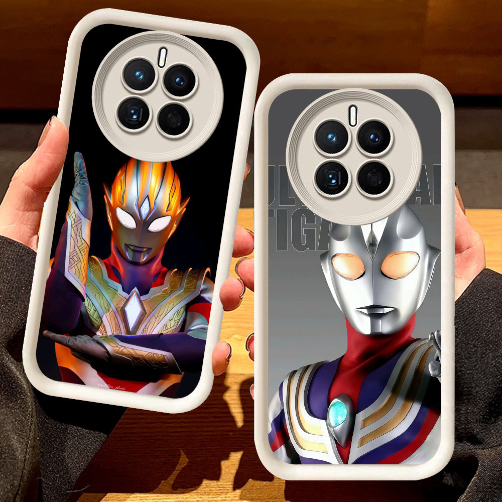 G-57 Ultraman Casing สําหรับ Realme Narzo N65 70 13 Pro 5G สีดําและสีขาว