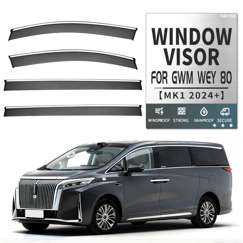 เหมาะสําหรับ Great Wall Wei ยี่ห้อ 80 ที่บังแดดกันฝน GWM Wey 80 ที่บังแดดหน้าต่าง