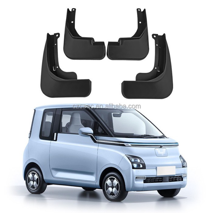 Car Accessories Mud guard Mudguard For WULING AIR EV 2023   Mudflap Dirt Splash Guard Plastic Parts