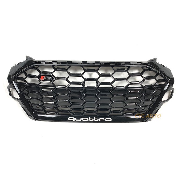 A4 B9 RS4 Auto Accessories Facelift Grille Front Bumper Grill without logo For Audi A4 8W S4 Bodyki