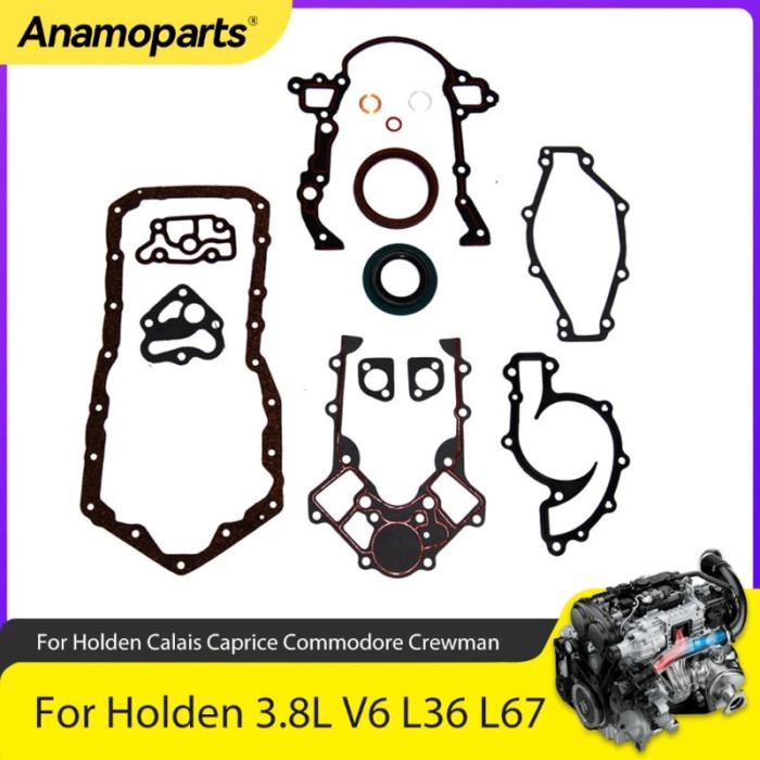 Engine Lower Gasket Set Fit 3.8 L V6 GAS L36 L67 For 97-04 GMC Holden Calais Caprice Commodore Crew