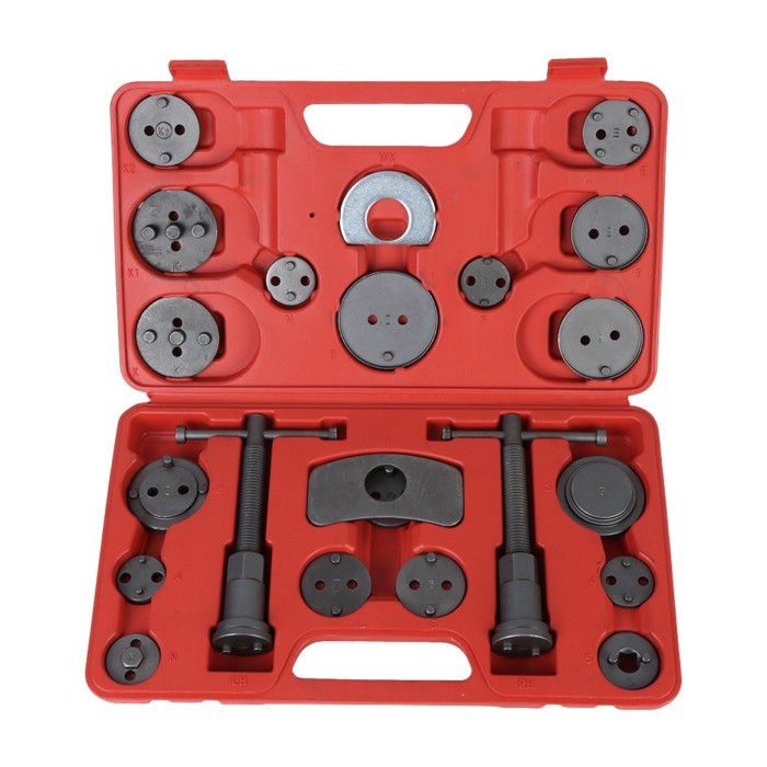 Car Disc Brake Caliper 22Pcs For Most Automobiles Garage Repair Tools Wind Back Brake Piston Compre