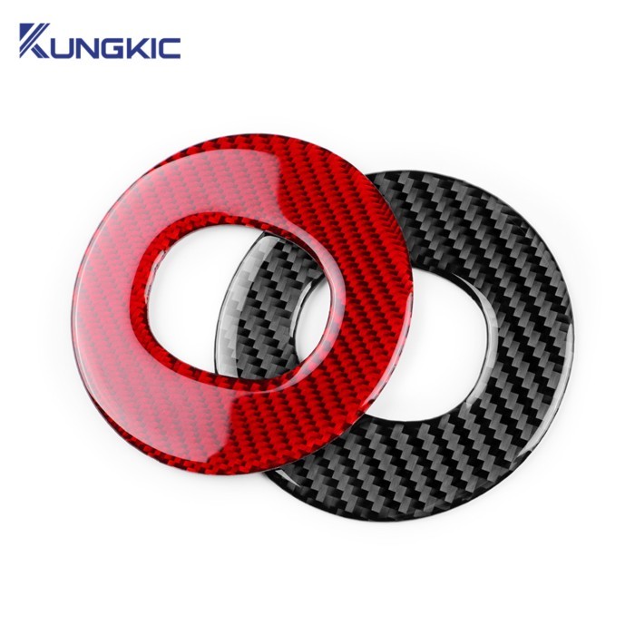 For Mazda 3 BP Axela 2019-2025/CX-30 2020-2025/CX-50 2022-2025 Real Soft Carbon Fiber Car Steering