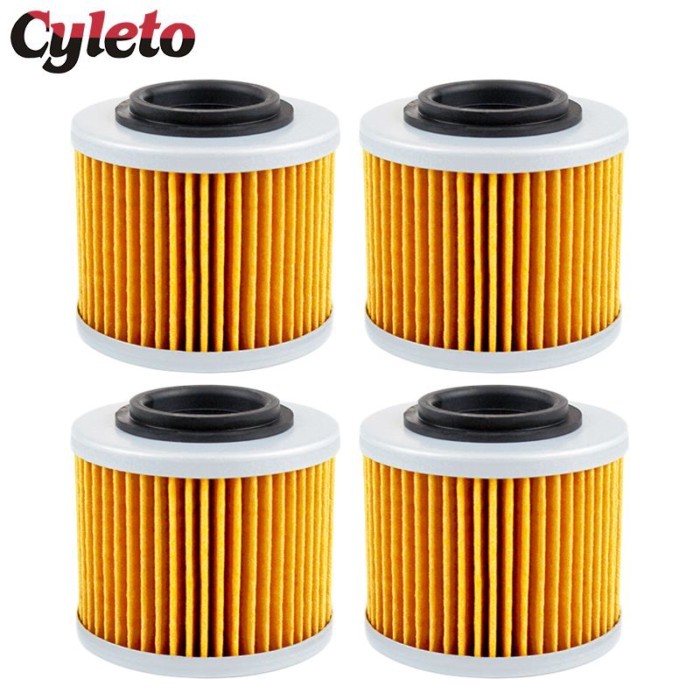 1/2/4 Pcs Motorcycle Oil Filter for BMW XMOTO G 650 Xchallenge G650 Xcountry G650X 2007-2011 G 650