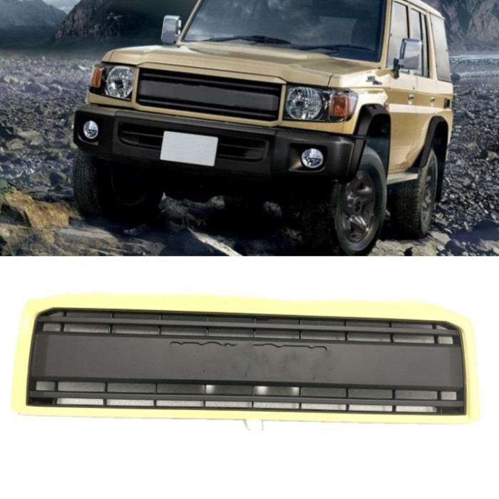 For Toyota Land Cruiser FJ70 FJ76 FJ77 FJ79 FJ80 LC70 LC76 LC77 LC79 2022 70th anniversary Front Gr