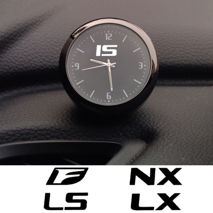 Auto Ornament Car Clock Watch Quartz Clocks For Lexus CT200h ES GC GS GX IS LC LF LS LX 570 NX RC R