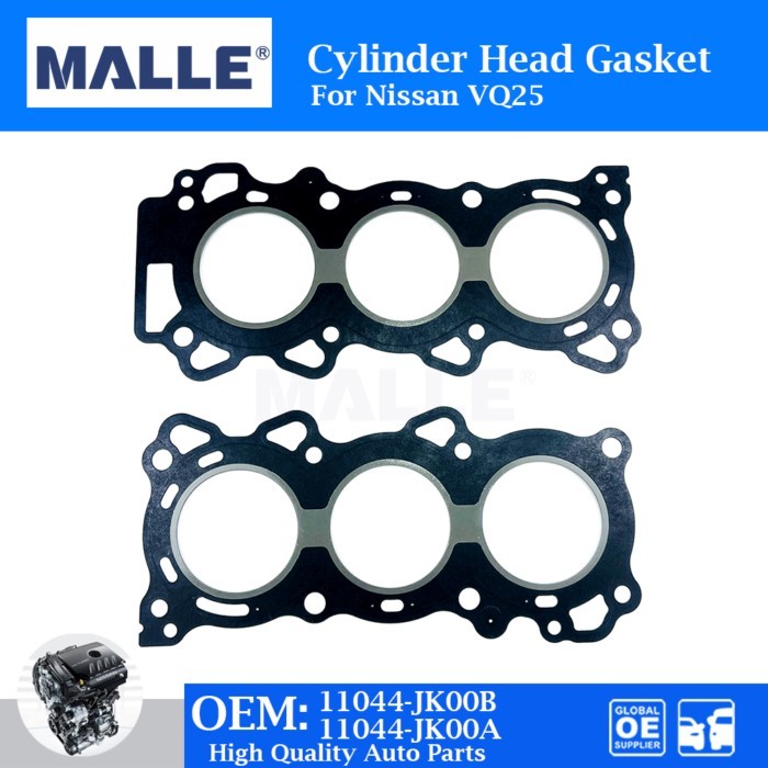 2 Pcs Engine Cylinder Head Gasket For Nissan VQ25 TEANA J32Z 2.5L V6 24V VQ25DE Auto Car Accessorie