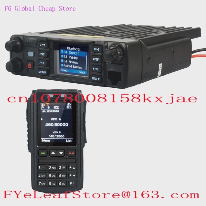 Anytone AT-D578UV Plus AT-D578UVIII Plus AT-D578UV Pro AT-D578UVIII Pro Walkie Talkie Bluetooth Mic