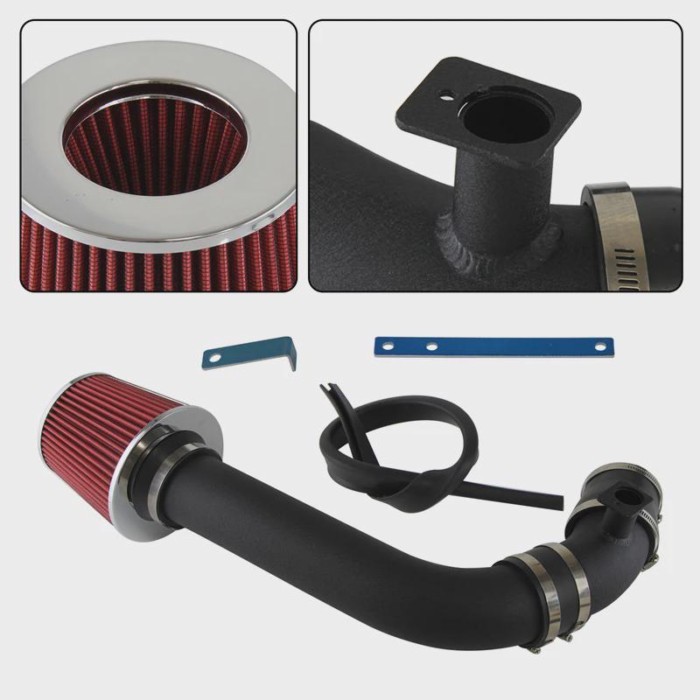 Cold Air Intake Pipe Kit & Air Filter Fits for BMW E36 323i 325i 328i 2.5L 2.8L 1992-1998