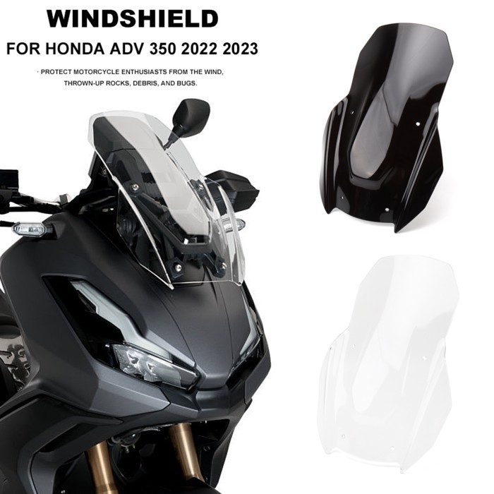 Fit For Honda ADV350 ADV 350 adv350 adv 350 2022-2025 Motorcycle Accessories Windshield Front Winds
