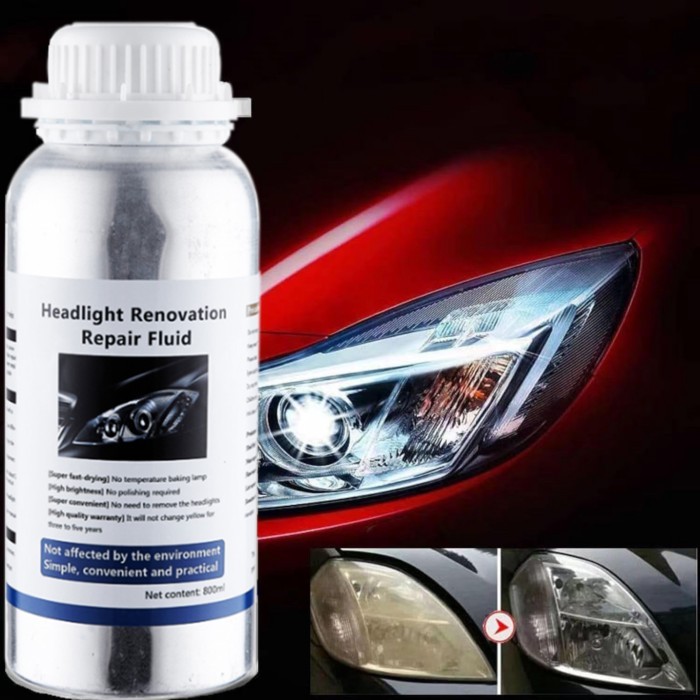 Car Headlight Repair Liquid Car Headlamp Renovation Restoration Cleaning Car Headlight Liquid Polym