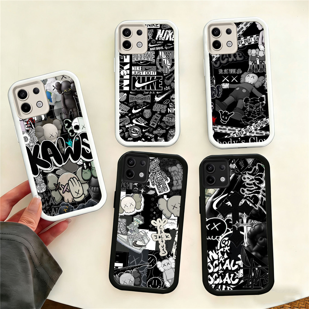 WA24 KAWS สําหรับ Hp ชุบ Infinix Smart Note 40 5 6 8 Ram2 7 Ram3 Plus Pro 5G วัสดุ TPU