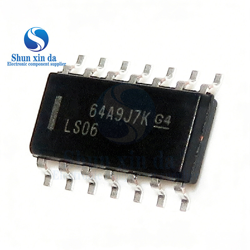 10PCS SN74LS06DR SOP14 74LS06D 74LS06 SOP-14 ชิปเซ็ต