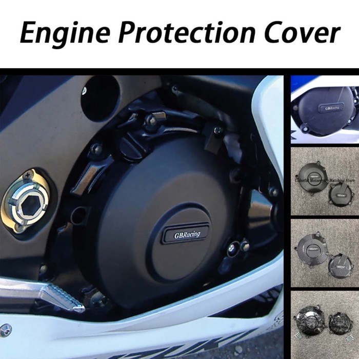 Motorcycles Engine Cover Protection Case Fit For SUZUKI GSXR1000 K5 K6 K7 K8 2005 2006 2007 2008 En
