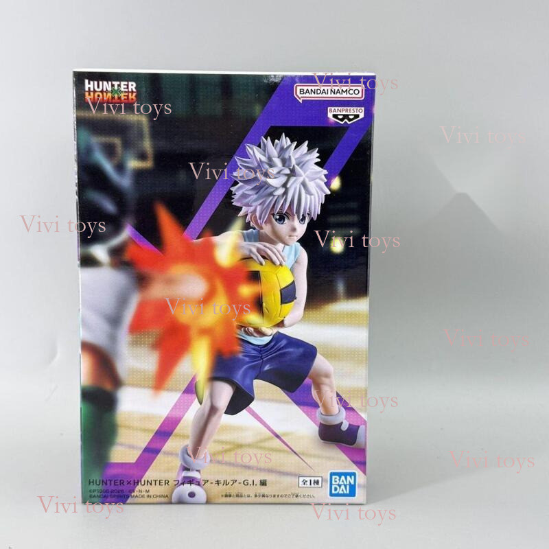 {{ของเล่นโทนี่}} Japan Ver Banpresto Hunter x Hunter Killua Zoldyck GI ฟิกเกอร์สะสมฉบับ 360330