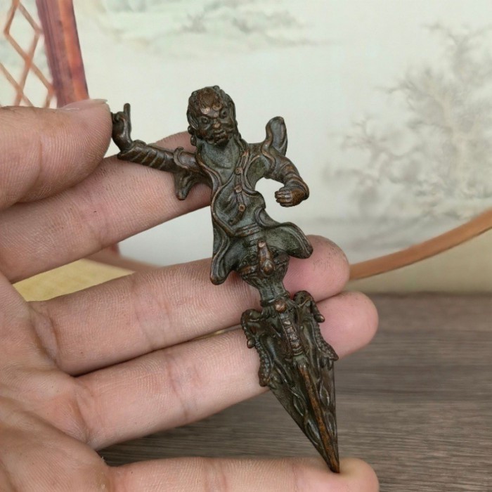 Vintage Tantric Vajra Ornament Home Decorative Ornament