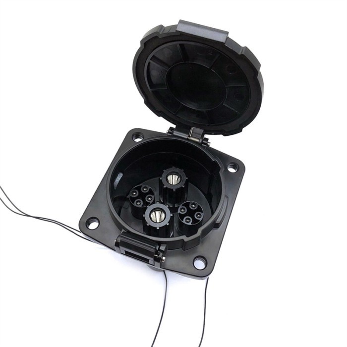 EV Charger Connector CHADEMO Socket 200A EVSE CHAdeMo Inlet Socket for Japanese Electric Nissan DC