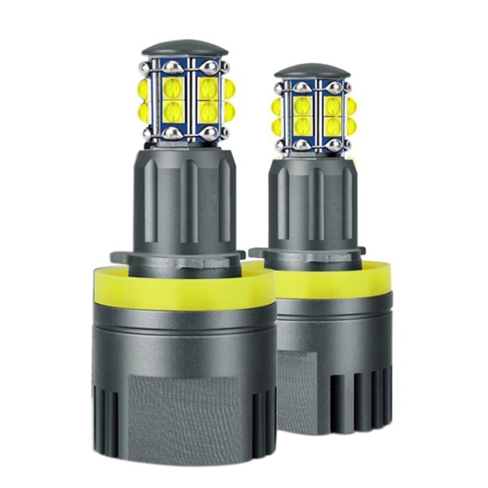 H8 Headlight Bulb 6000K 120W LED Angel Eyes Lights Canbus for BMW E60 E61 E63 X5 E70 X6 E71 E90 E91