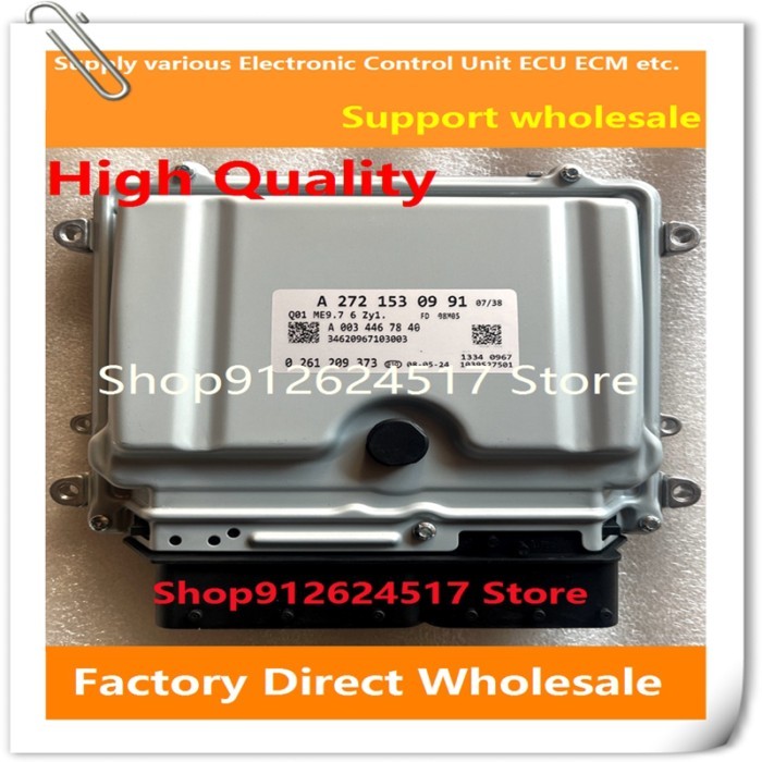 Engine computer board ECU ME9.7 A272 A2721530991/A2729002900/A2721534479/A2721533391/A2721531591 Fo
